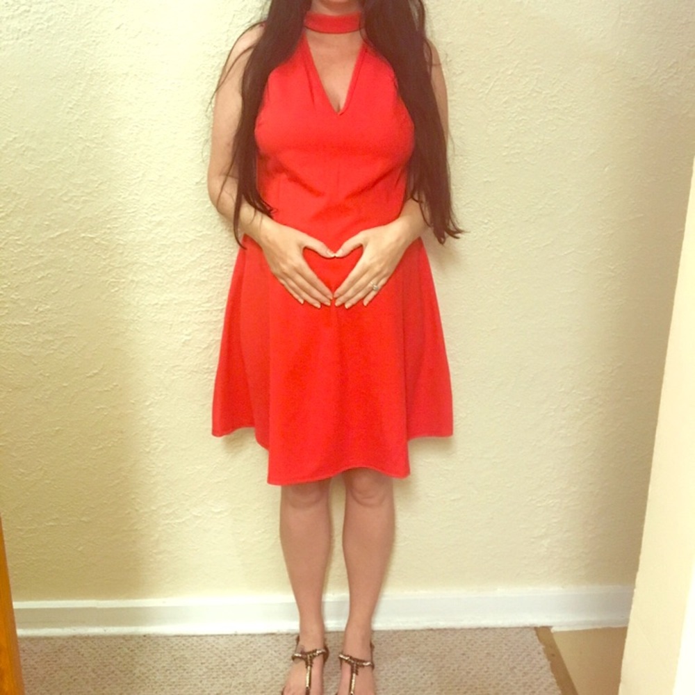 ASOS maternity Red Dress